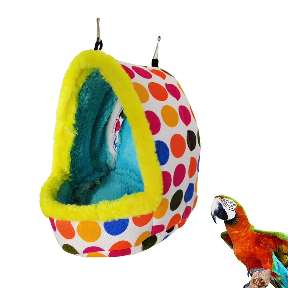 

Chinchilla Toys Hammock Parrot Nest Sleeping Pad for Autunm Bird Hanging Cave Birdcage