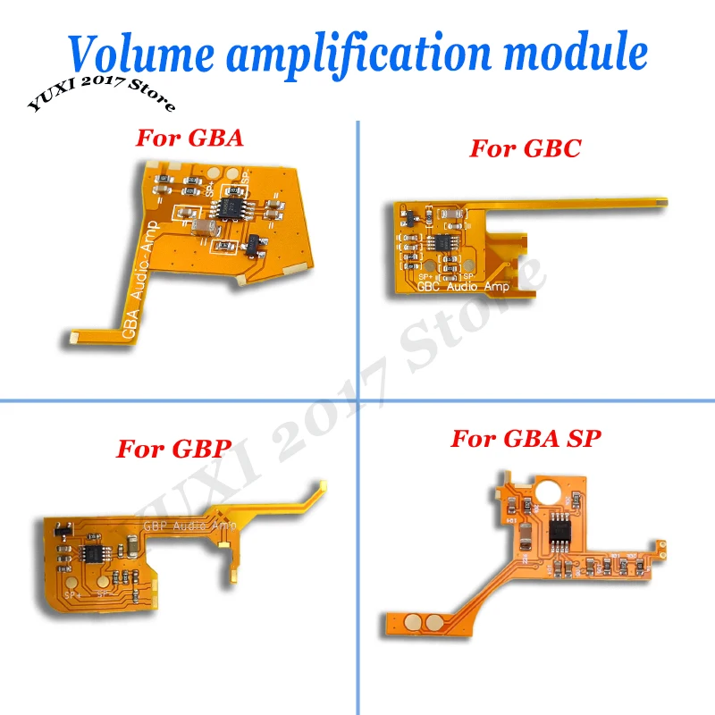 Volume Module Low Energy Sound Amplification Module Game Console Volume Amplification Module Suitable For GBA GBC GBP GBA SP