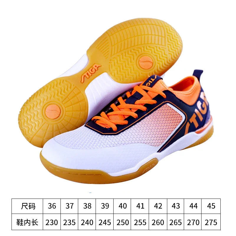 

AMIMLAP AG Professional men's and women's table tennis shoes tennis training sneakers badminton game sports shoes men's