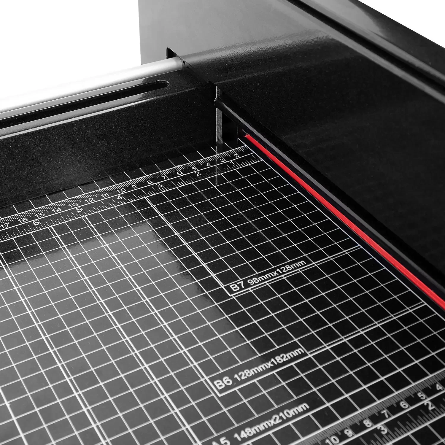 ZEQUAN Black Manual Guillotine Paper Trimmer 858 A3 Desktop Heavy Duty Desktop Paper Cutter