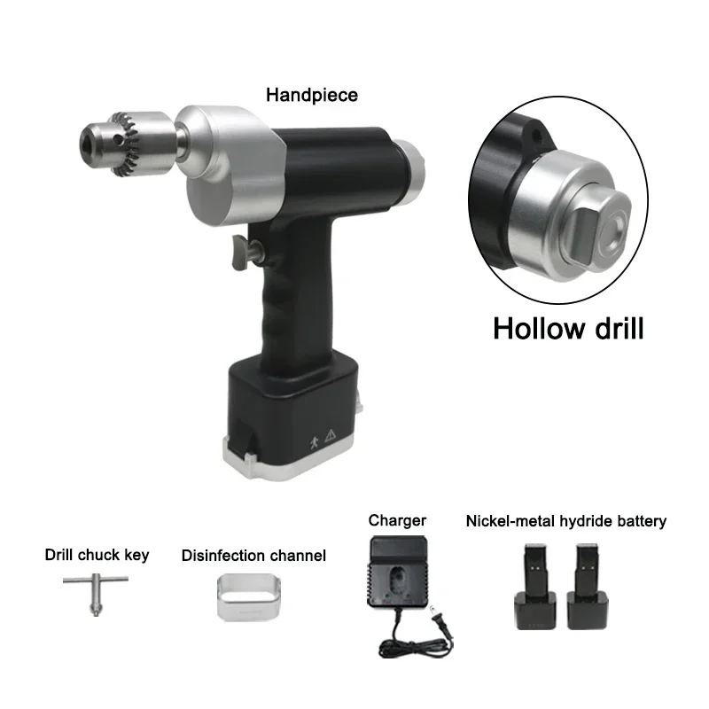 Электрическая костная дрель GREATLH, конюлированная дрель, ортопедические дрели с канюляцией, медицинская ветеринарная дрель, ортопедический инструмент
