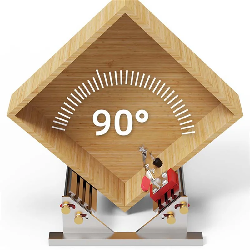 A21Q -Drawer Jig Locator,Adjustable Milling Table Saw Drawer Clamp Locator, Drawer Clip Positioner For Right Angle Assists