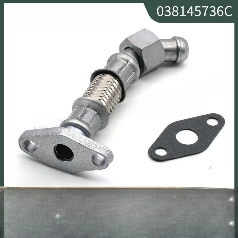 

038145736C Turbocharger oil line return line Oil Return Pipe for VW Beetle Golf Jetta 2.0 1.9 1.4 1.2 tdi 1.6 tfsi