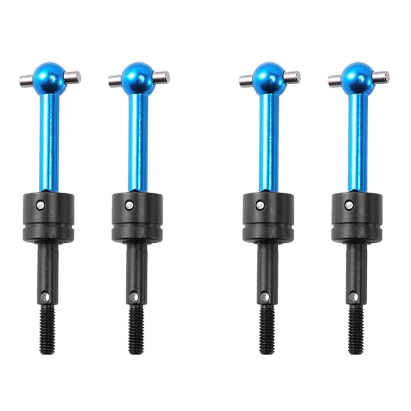 WOWFU-ชุดเพลาขับโลหะอเนกประสงค์ 4 ชิ้น CVD 53792 สำหรับรถ Tamiya TT-01 TT01 TT-02 TT02 TA04 1/10 RC อะไหล่อัพเกรด