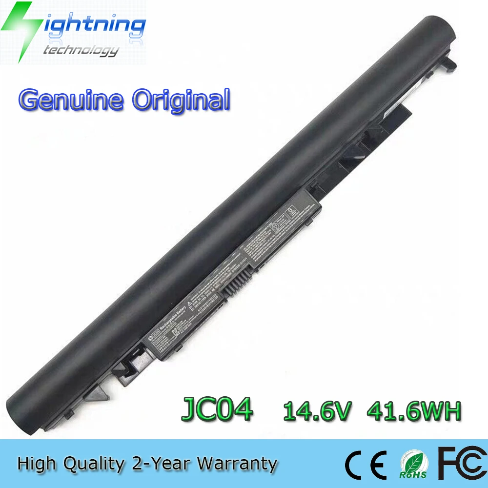 Nova Bateria Original Genuína do Portátil Jc04 14.6v 41.6wh para hp 14-bs000 919700 850 Hstnn-pb6y Hstnn-lb7v 919701 950