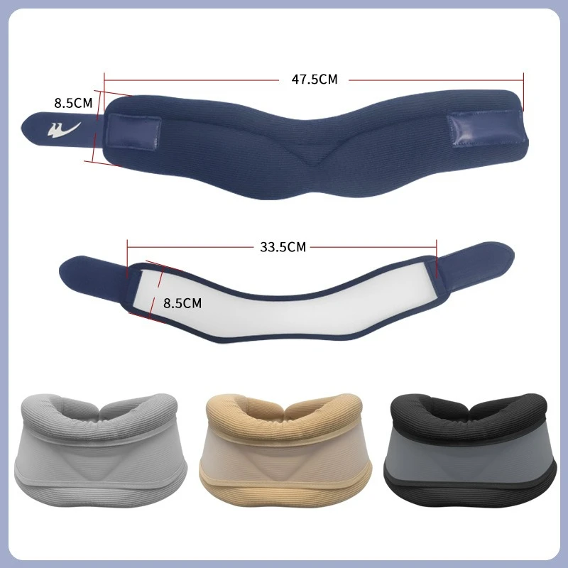 Cervical Brace Knitted Neck Support Gasket, Neck Forward Tilt Correction, Cervical Spine Fixation, Neck Protection, Low Head