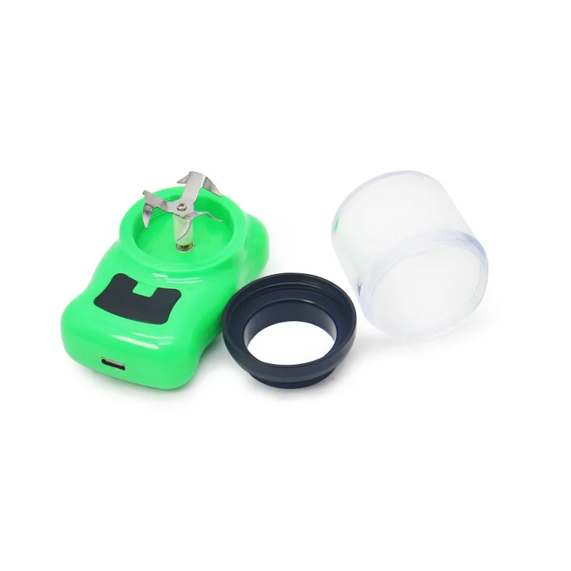 44mm 2-lagiger elektrischer Kunststoff-Grinder, USB-aufladbar, bunter, tragbarer Haushalts-Grinder – Detail 19