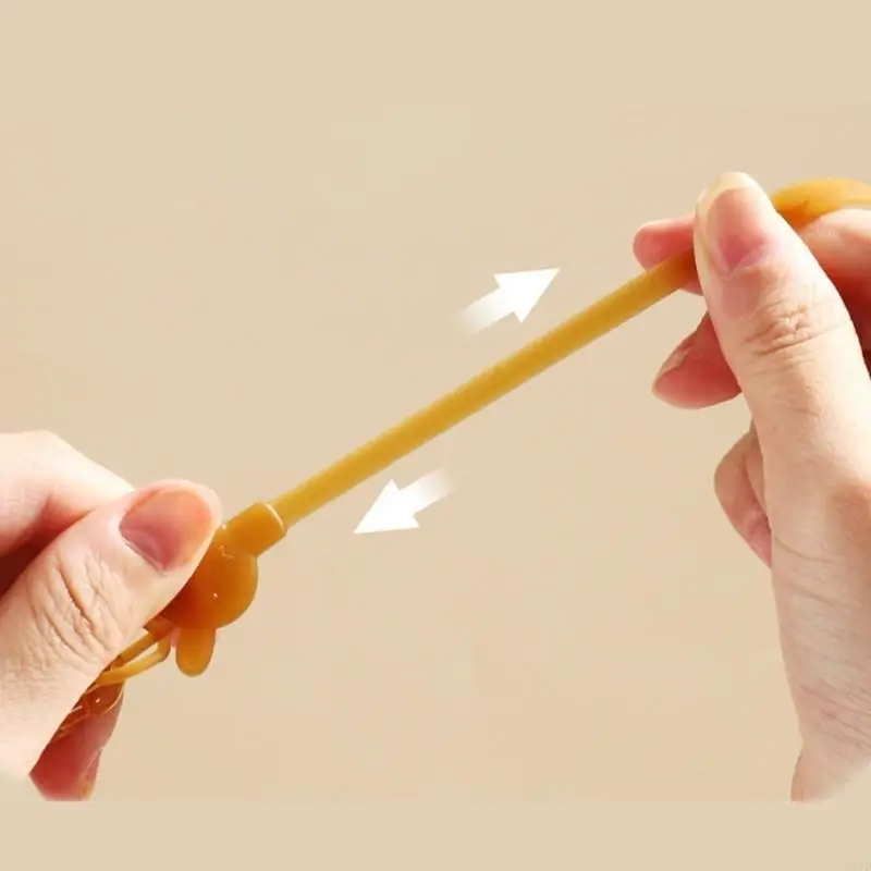 D7YD لعبة التسنين حزام الحبل يمنع فقدان الحوادث لعضاضة لهايات الأطفال #5