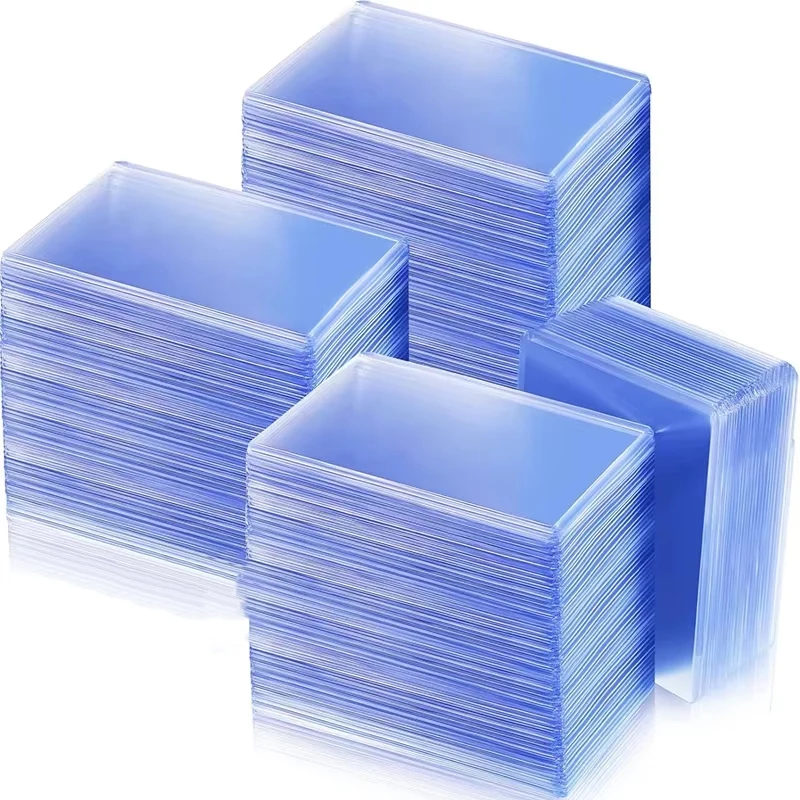 1-10Pcs 35PT Trading Card Holder Hard Plastic Card Sleeves Trading Card Holder For Baseball Football Cards Protective Card Case