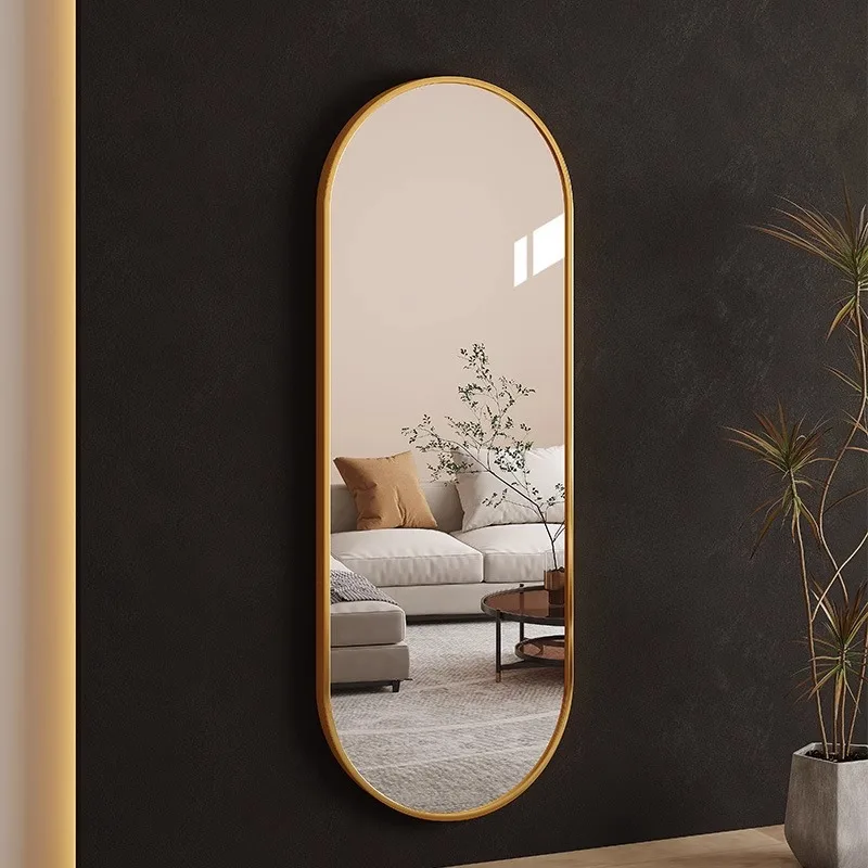 

Length Decorative Mirrors Light Antique Makeup Circle Bathroom Decorative Mirrors Wall Decoration Murale Home Accessories