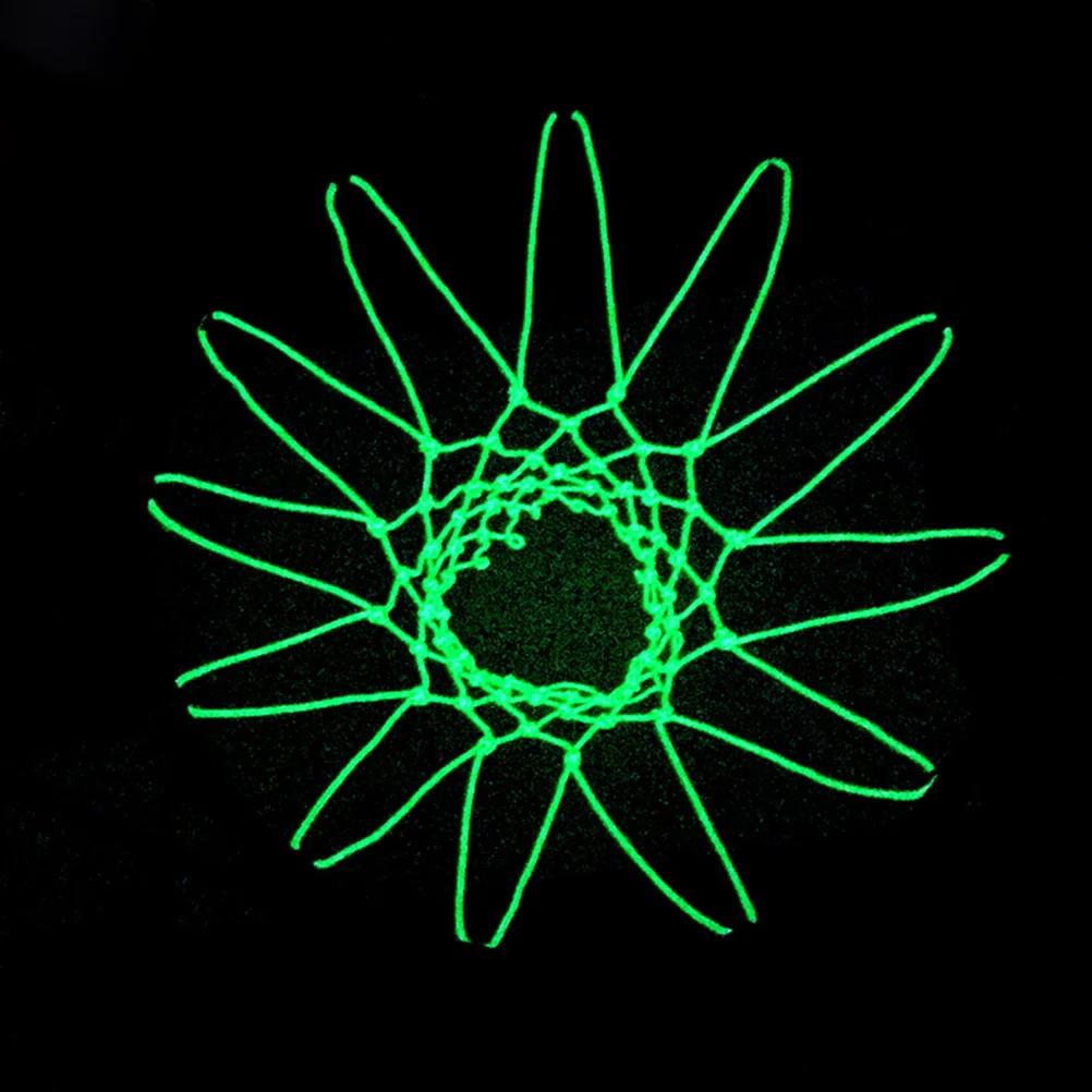 

Luminous Basketball Net Night Glow Outdoor Sports Balls Nylon Mesh Durable Portable Waterproof Strong Load Bearing Capacity Gift