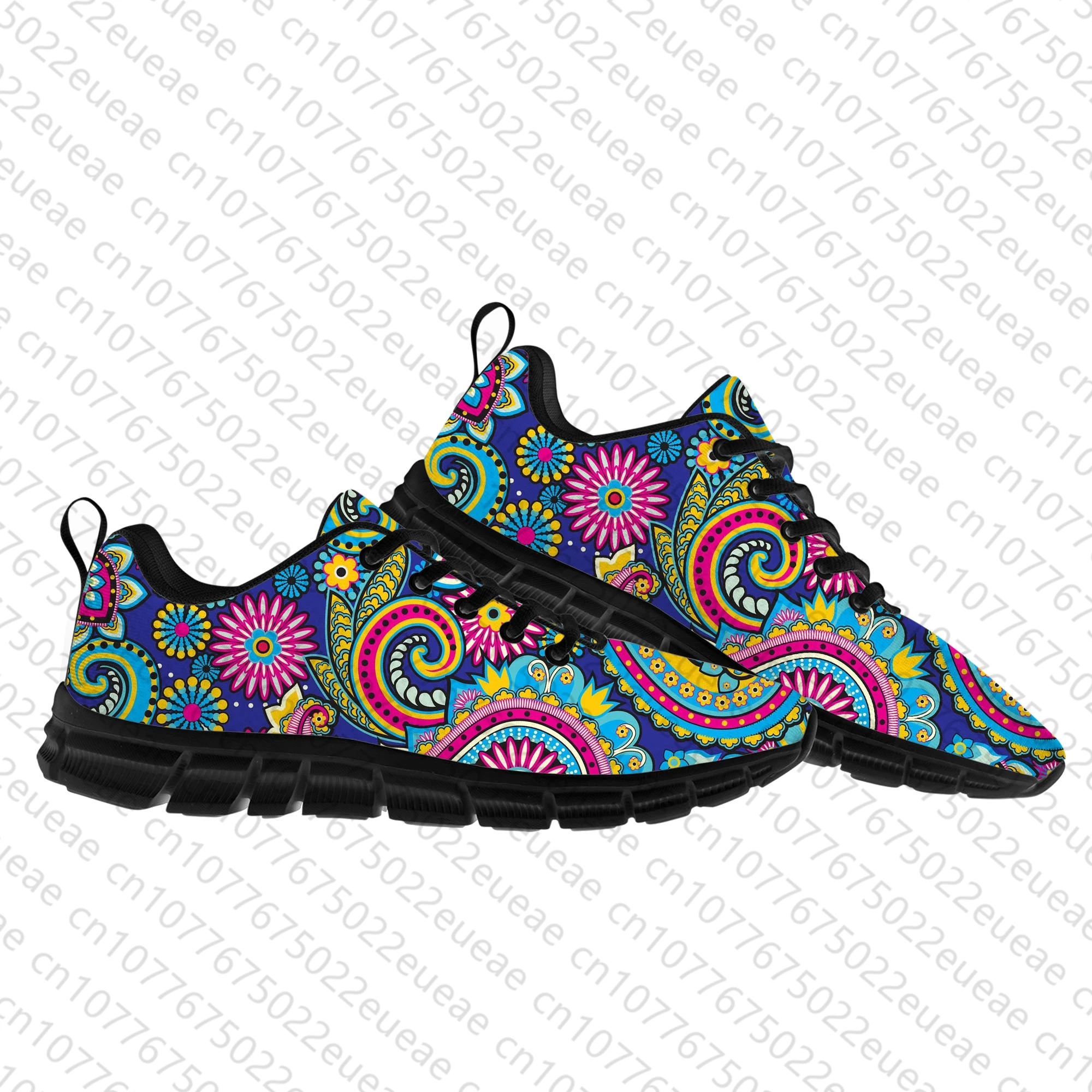 Bohemia Mandala Flower Print Sports Shoes Mens Womens Teenager Kids Children Sneakers High Quality Casual Sneaker Custom Shoes