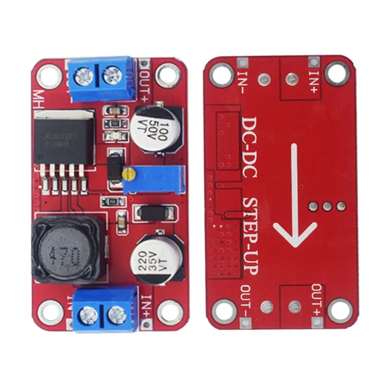 5PCS XL6019 DC-DC Step Up Power Module DC-DC Boost Volt Converter Adjustable Power Supply Output 3V-40V To 5V-45V Power Supply image 3