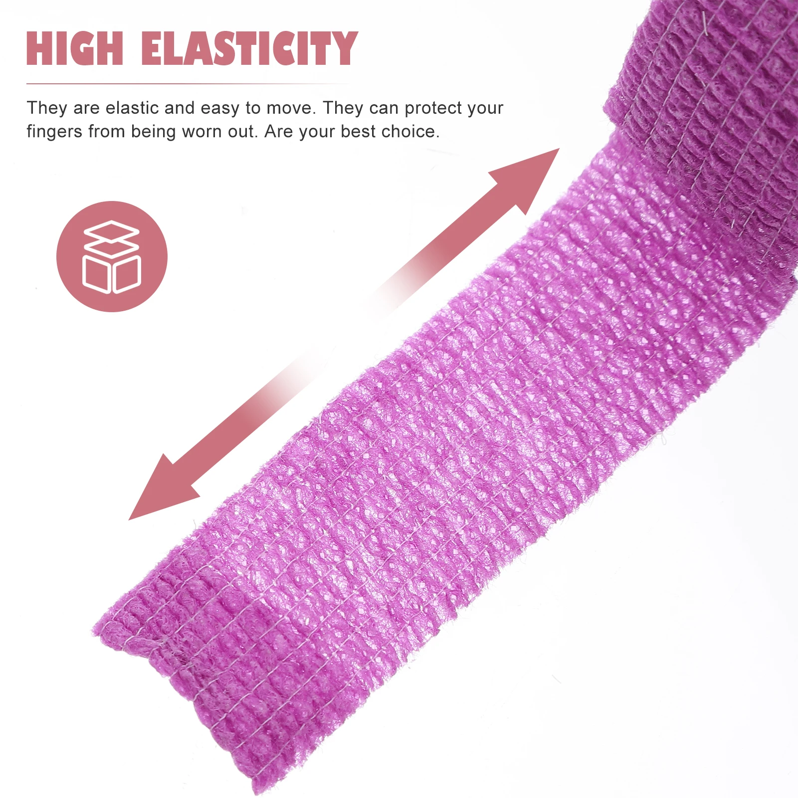 

12Pcs Finger Covers High-Quality Non-Woven Material Flexible Lightweight Protective Outdoor Tapes Wrappers Sports Finger Covers