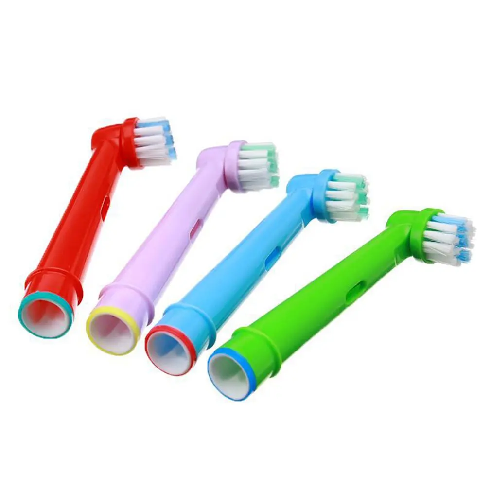 4pcs/set Children Electric Toothbrush Replacement Head For Oral B EB-10A Electric Toothbrush Heads Oral Hygiene Clean Brush Head