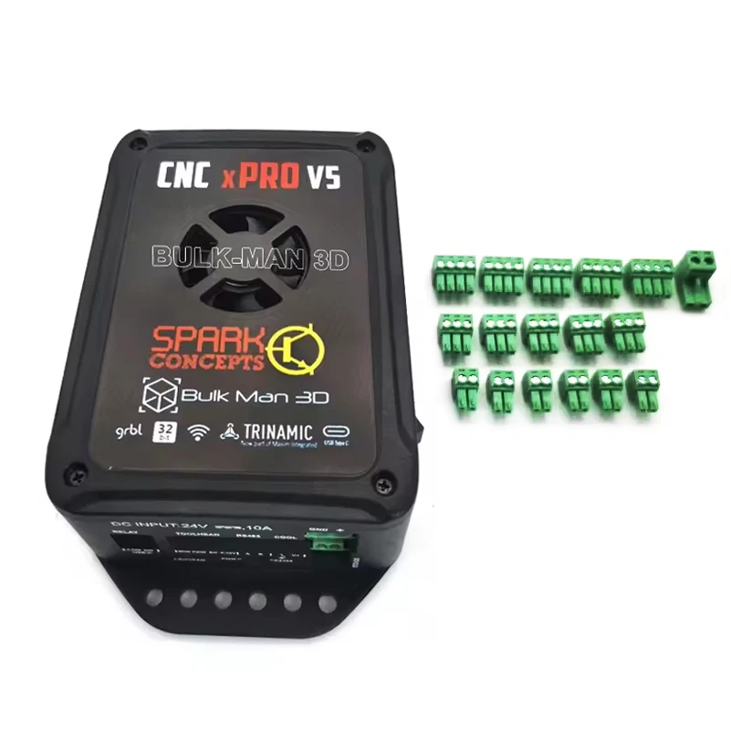 Caja de controlador CNC xPRO V5-Spark Concepts para Ultimate Bee/QueenBee Pro/WorkBee fresadora DIY grabador