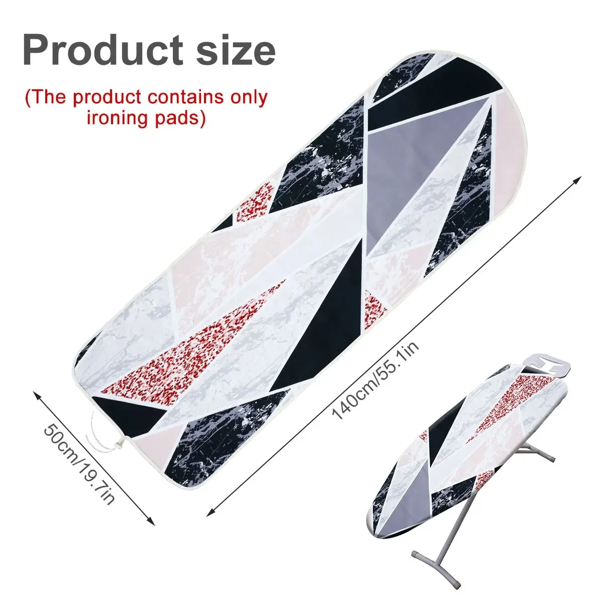 Free Shipping Ironing Table Cover Replacement Thick Padding Easy Fitted Heat Resistant Heavy Duty Ironing Board Protector