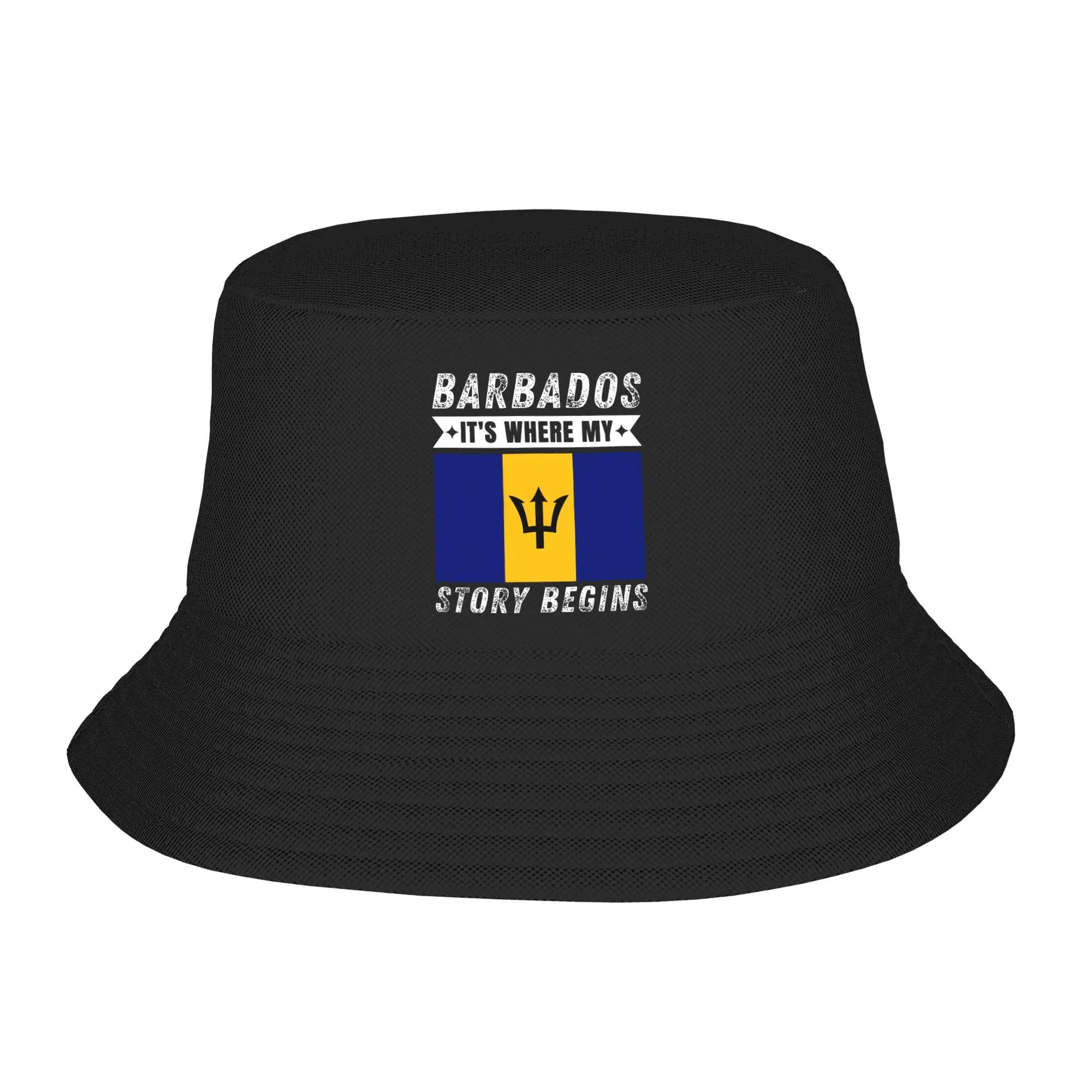 Chapeaux Bob Barbados pour Fille – Casquettes d'Été pour Vacances – Chapeaux de Plage Barbados