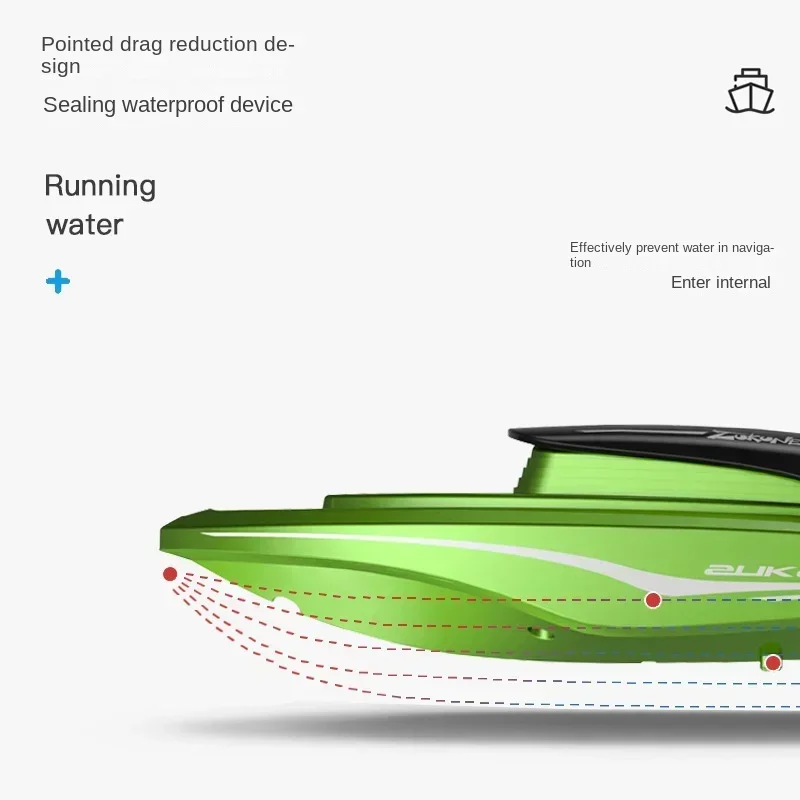 RC Speedboat 2.4G วิทยุความเร็วสูงมินิรีโมทคอนโทรลแข่งเรือน้ําเกมไฟฟ้าการแข่งขันสระว่ายน้ํากลางแจ้งอ่างของเล่นเด็ก