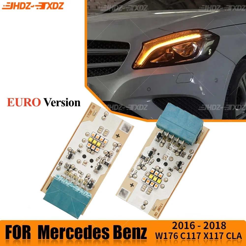 

DRL Boards Angel Eye For Mercedes-Benz CLA W176 CLA180 A200 A250 C117 CLA250 2016-18 LED Headlight Daytime Running Light Chips