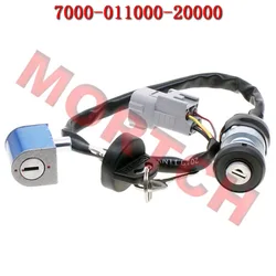 Switch Lock Assy 7000-011000-20000 Ignition Key For CFMoto ZForce 550 500UTR 800US-A 800UTR 1000 Z5 Z5-EX Z8 Z8-EX Z1000 U1000