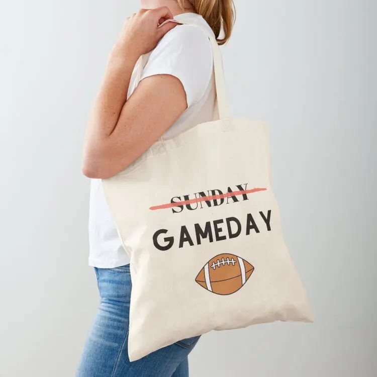 

It's GAMEDAY, football time Tote Bag Lady bag Shopper bag Candy bags Custom