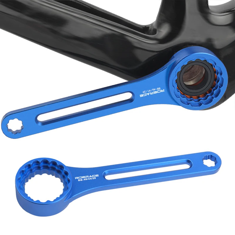 

Bike Bottom Bracket Wrench Aluminum Alloy Bicycle Bottom Bracket Extractor Tool Hollow Integrated BB Center Axle Wrench