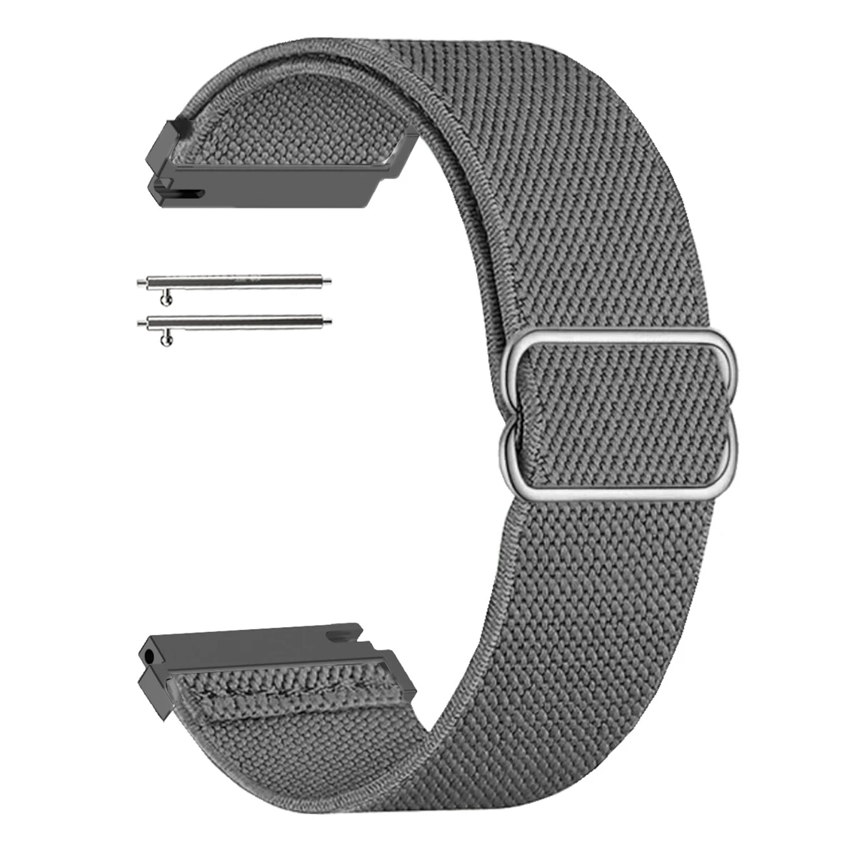 20mm22mm Elastic Loop for Garmin Forerunner 935/945 Band Nylon Strethy Wristband for Garmin Vivoactive 3/3 music/Fenix 5/5 plus