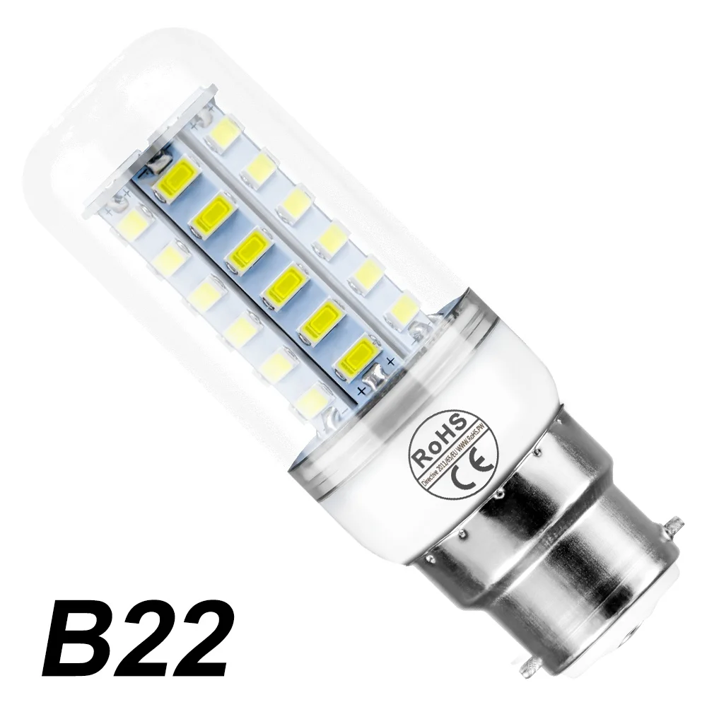 E27 LED-lamp E14 maïslicht 220V lamp B22 plafondkroonluchter GU10 spotlight G9 binnenhuis slaapkamer zachte verlichting koel / warm wit