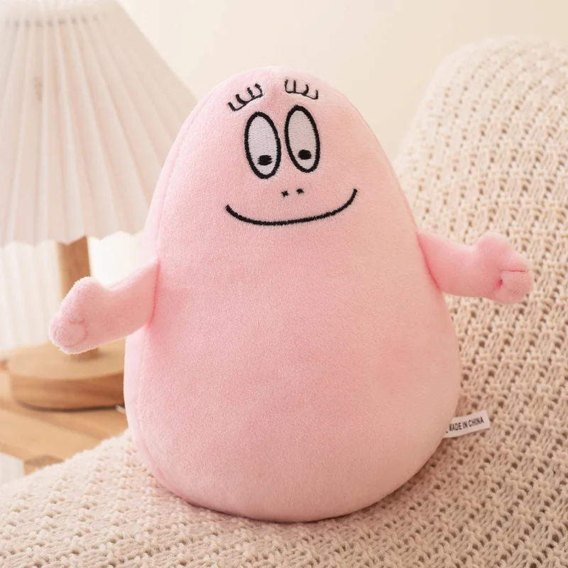 ตุ๊กตาหนานุ่มการ์ตูนอะนิเมะครอบครัว Barbapapa ตุ๊กตามือน่ารัก Comfort เด็กทารกเด็กตกแต่งอ่อนนุ่มของขวัญวันเกิดสำหรับเด็กเด็กเด็กเด็กผู้หญิง