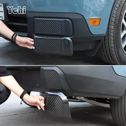 For Ford Maverick 2022-223 ABS orange Car Front Bumper Strip Lip Spoiler Scratch Protector Trims Cover Sticker Car Accessories