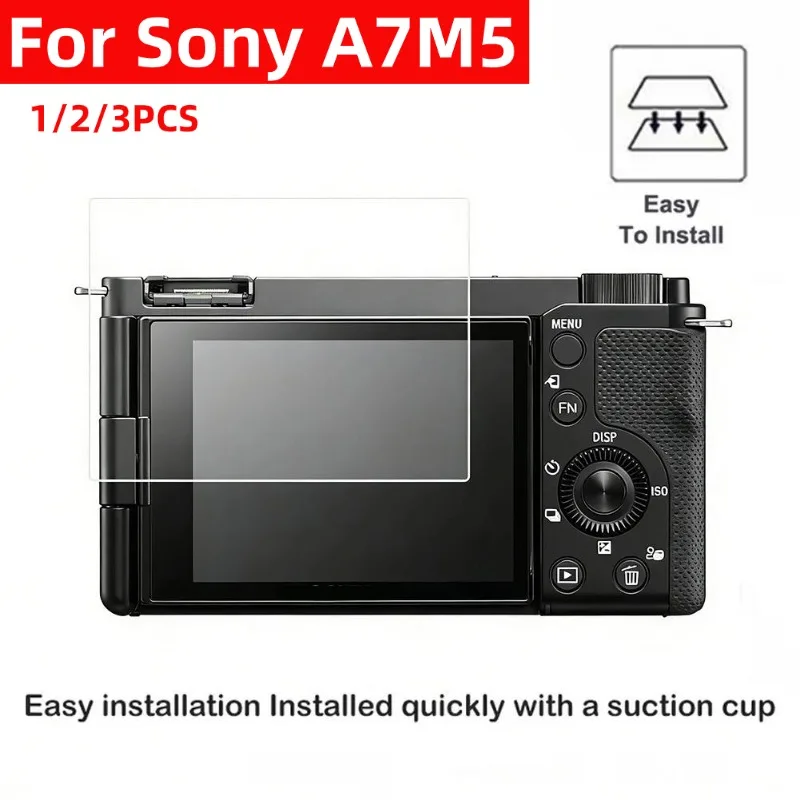 

Защитная пленка из закаленного стекла для Sony A7M5 HD, прозрачная защитная пленка от царапин, защитная пленка для экрана
