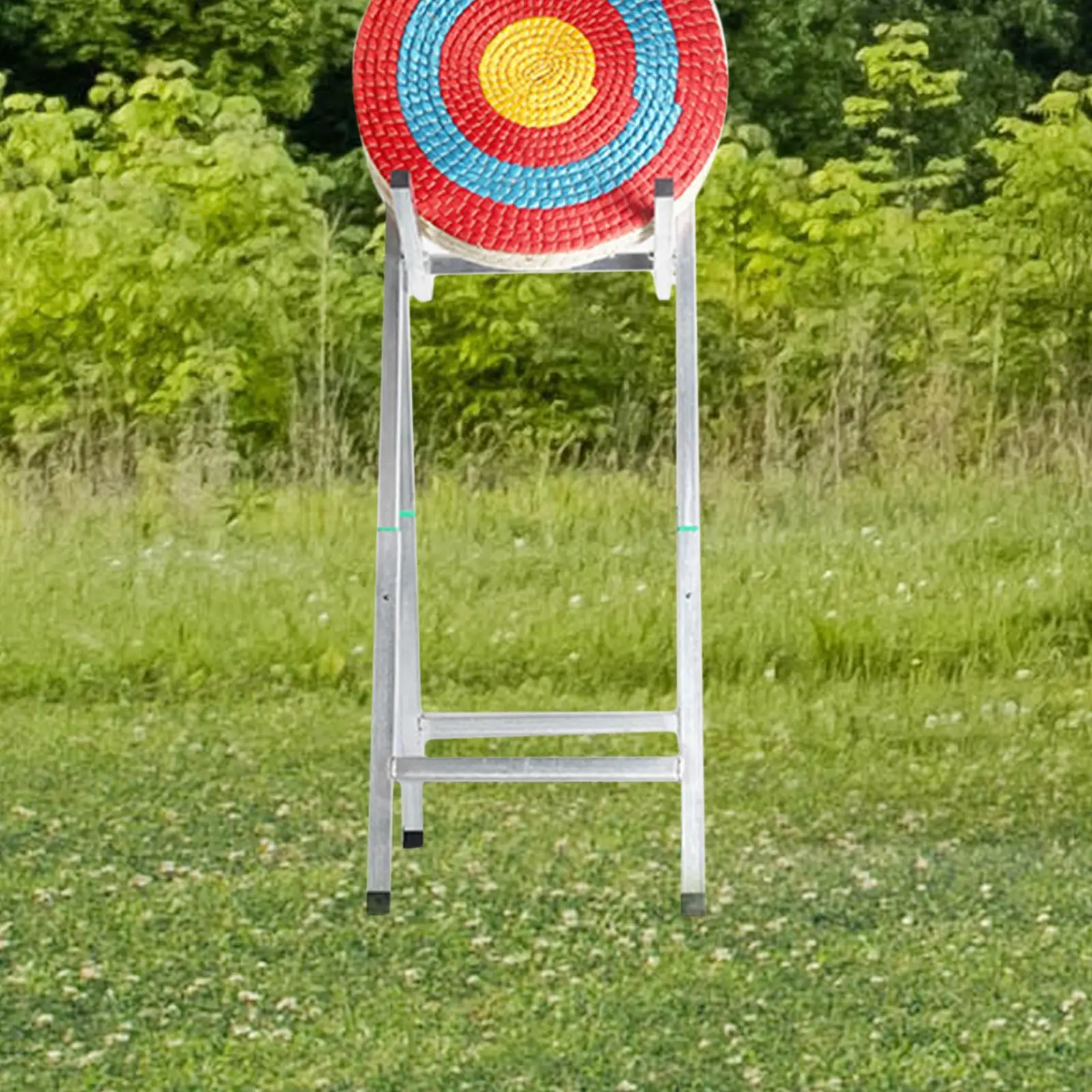 

Folding Target Stand Target Holder for Outdoor Practice Telescopic Rack Strong Structure Sturdy Practice Target Shelf