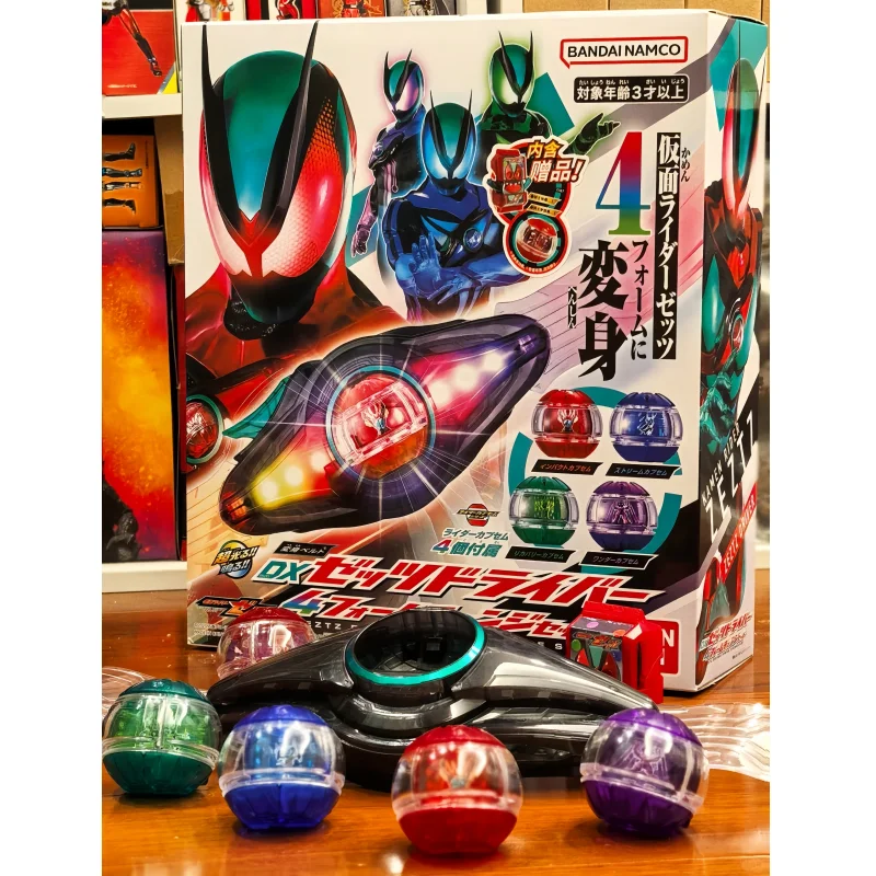재고 있음 오리지널 반다이 DX 가면라이더 제츠 변신 드라이버 벨트 디럭스 에디션 주변 장난감 역할 놀이 서프라이즈 선물