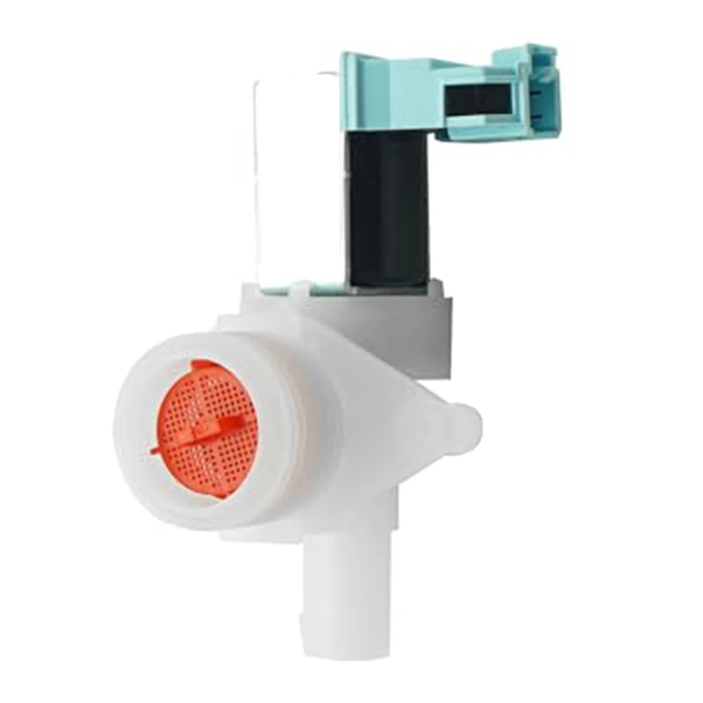 W10212598 Washer Water Inlet Valve Automatic Washing Machine 10x10x6cm White Plastic Water Inlet Valve Replacement Patrs
