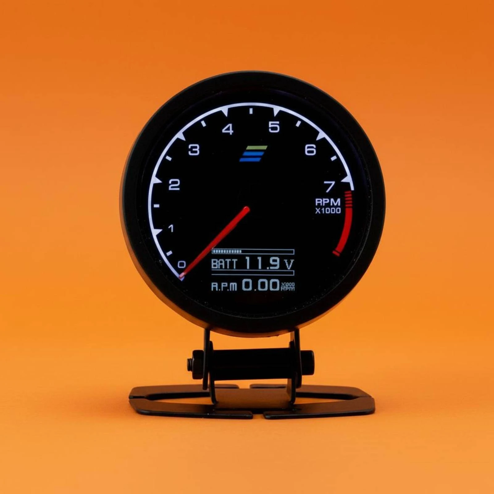 

Water Temperature Gauge Easy Installation Oil Pressure Gauge Dashboard Meter LCD Screen Vehicle Display ABS Shell for Racing