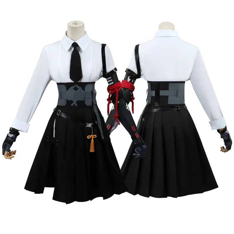 Zenless Zone Zero Hoshimi Miyabi Cosplay Costume Anime Game Section 6 Wig Cute Uniform Skirt Kawaii Outfit Women Girls Role Play
