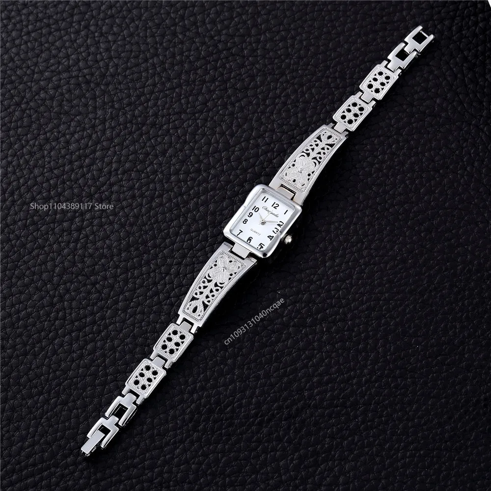 2025 женские часы, лучший бренд, роскошные наручные часы, женские модные золотые часы-браслет из нержавеющей стали, женские элегантные часы