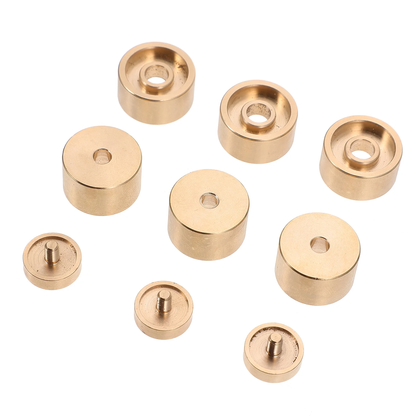 

Buttons Small Upper and Lower Cover Trumpet Musical Instrument Accessory Piston Suite Covers Tool Golden Mini Buckle