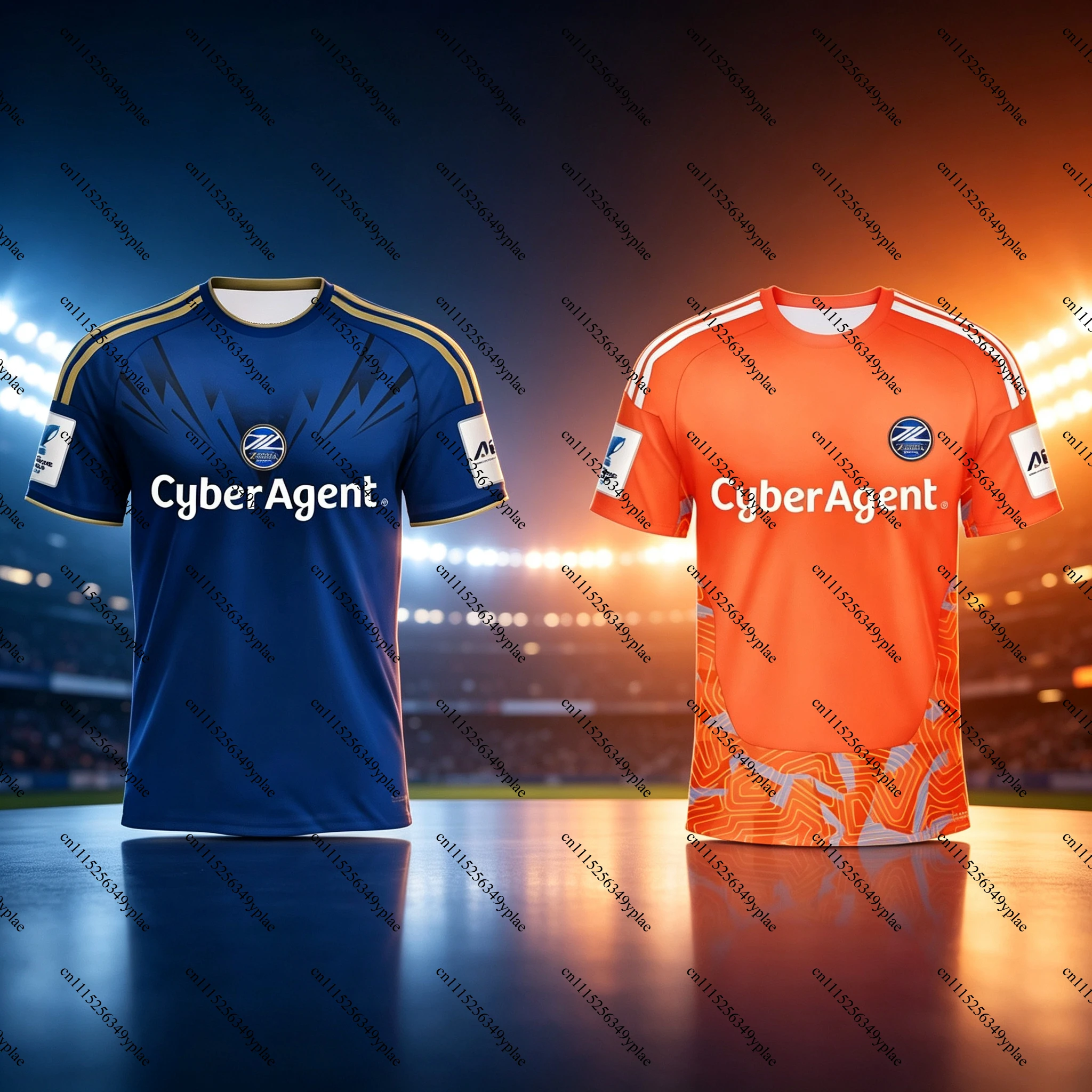 FC Machida Zevia 2026-27 Season Football Jersey Short Sleeved T-shirt 3D Printed Casual Breathable Street Home Matching Clothing