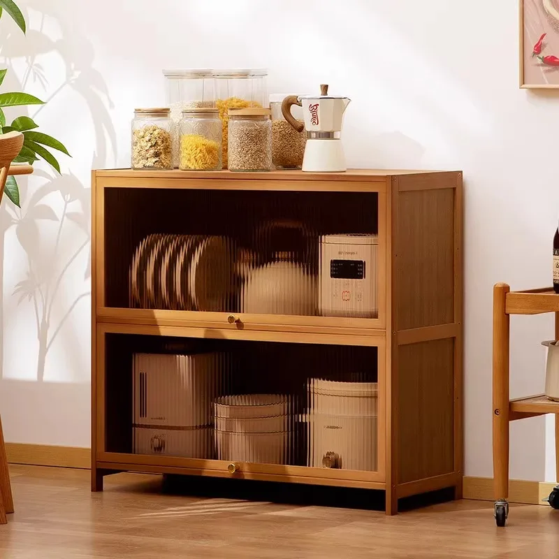 Prateleira de cozinha acabamento rack tempero prateleira de armazenamento suprimentos de cozinha prateleira doméstica armário lateral de jantar multi-camada