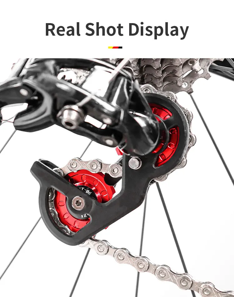 MUQZI 11/12/13/14/15/16/17T Schaltwerk Jockey Rad Keramik Pulley MTB Riemenscheiben Rennrad Keramik Lager Guide Rad – Detail 9