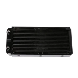 F3KE 240mm Aluminum Computer Radiator Water Cooler 18 Tube CPU Heat Sink Exchanger