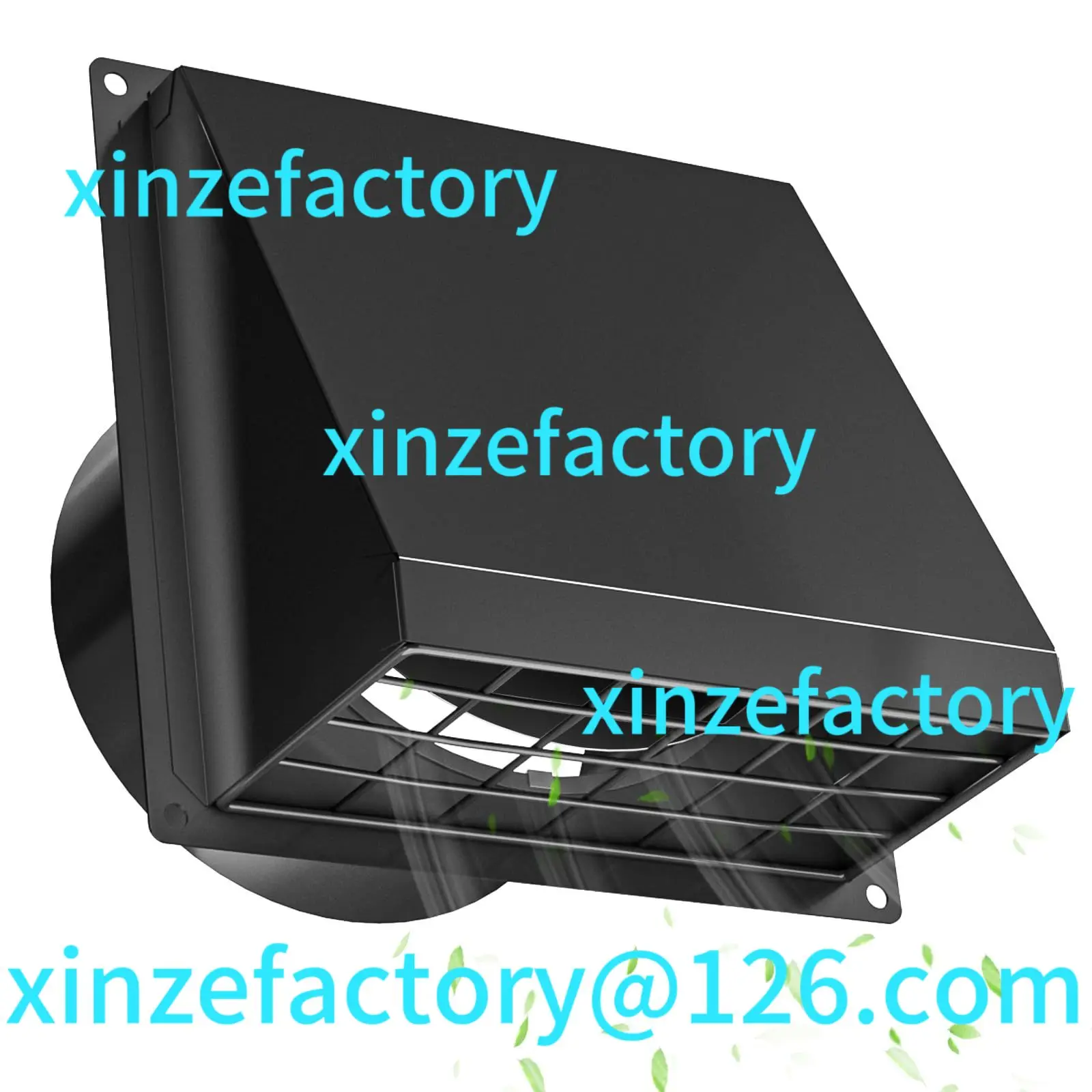 

Customizable Outdoor Wall Mounted Exhaust Fan Vent