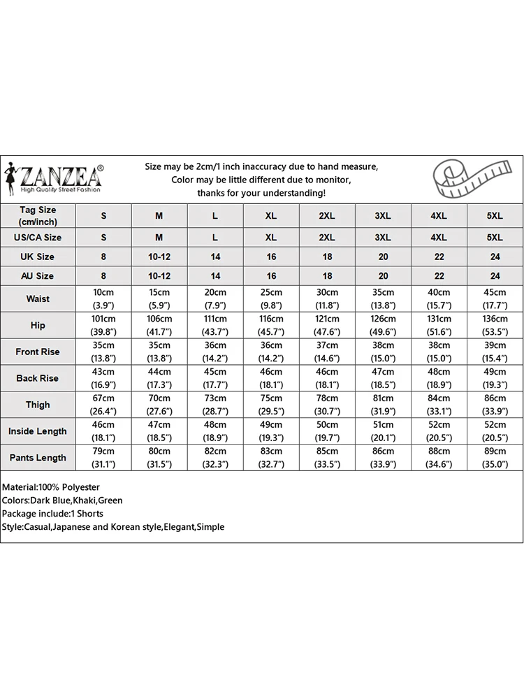 ZANZEA-Pantalon décontracté coréen pour femme, jambes larges, court, long, droit, taille haute, bas de bureau, été, 2024