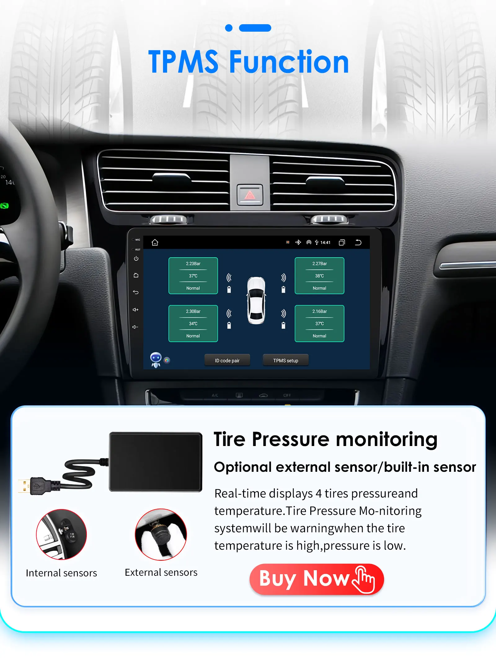 Hizpo Smart Car Intelligente Systeme für VW Golf 7 2013-2017 Multimedia GPS Player 2din Autoradio CarPlay Android Auto 2din Radio – Detail 36