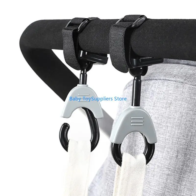 Ganchos para cochecito R1WF, ganchos para bolsas, ganchos para colgar bolsas para carrito, cochecito bebé, gancho para