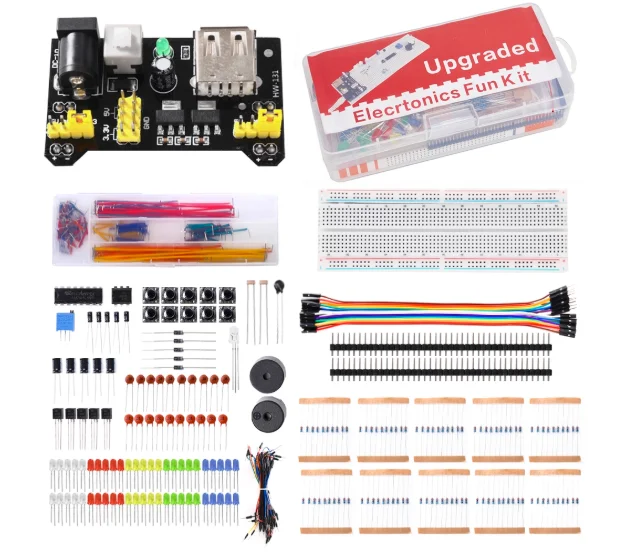 

New 830-hole breadboard kit MB-102 module - beginner-level kit for DIY R3 component package