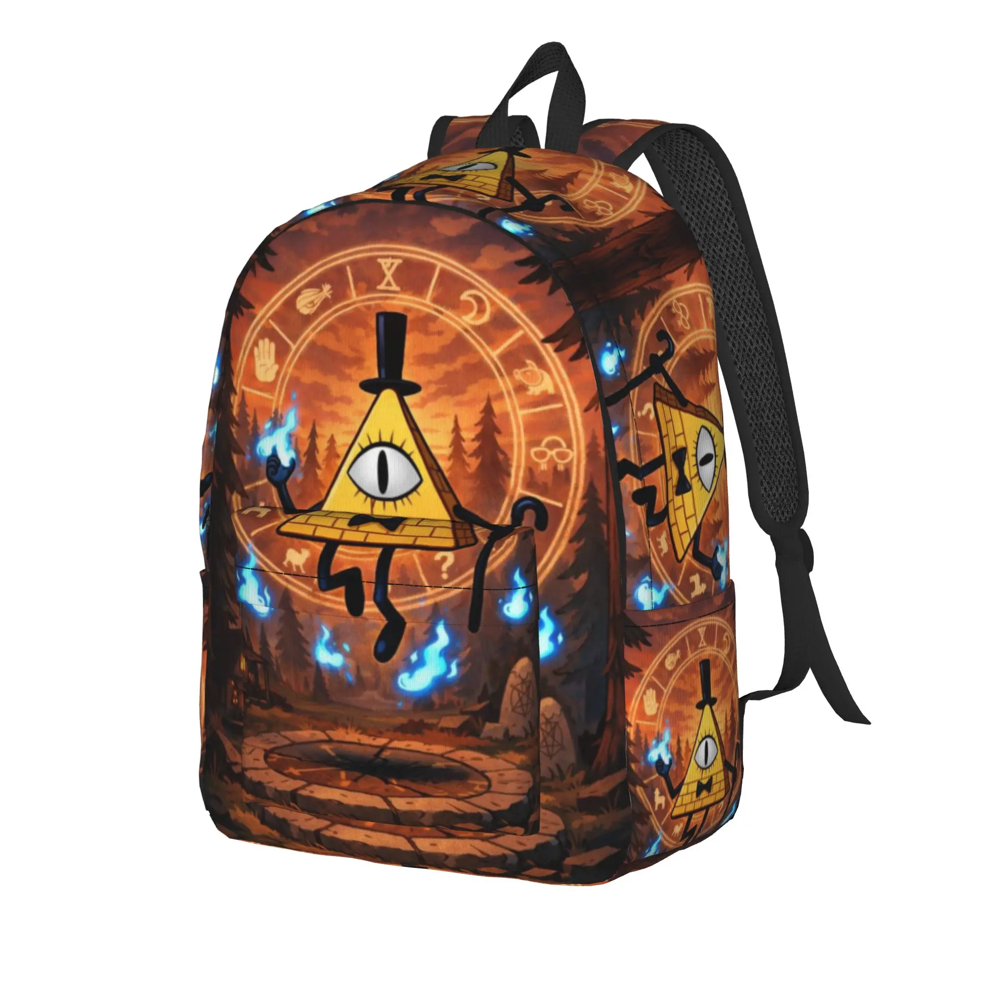 Gravitys Falls Fashion Backpack Gift High School Business  Daypack for Men Women Laptop Canvas Bags