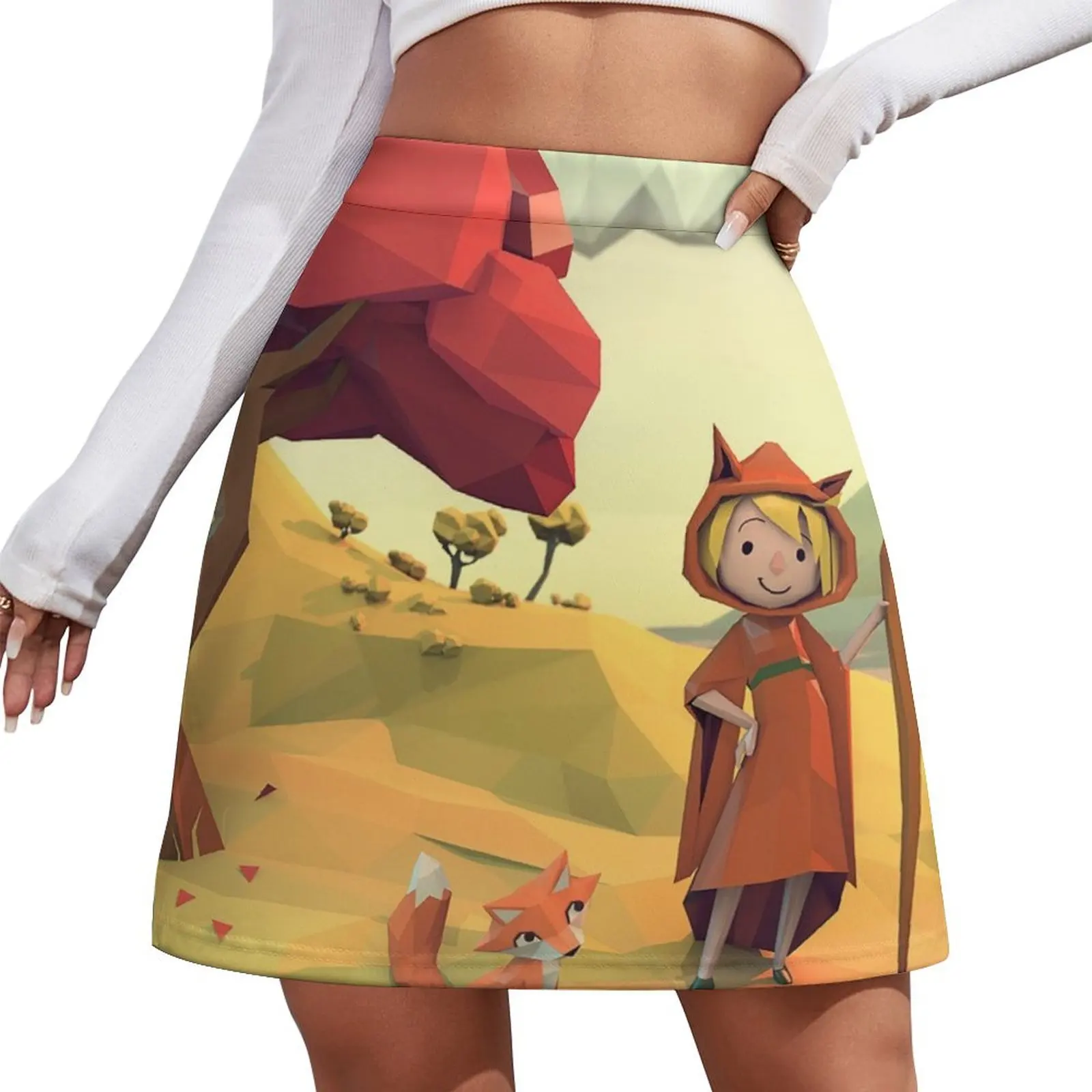 

Мини-юбка «Волшебник и лиса», женская одежда, стильная юбка в корейском стиле, летнее платье для женщин 2026